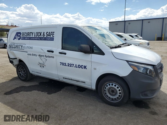 2017 Mercedes-Benz Metris Cargo Cargo with VIN WD3PG2EA0H3220671, listed as a Copart auction lot 69859284 with 129,293 mi miles and Salvage Title. Bid and sale history available at DreamBid. Image 4.