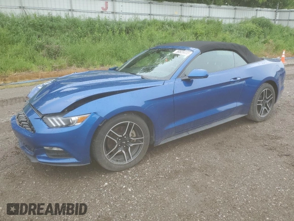 2017 Ford Mustang V6 with VIN 1FATP8EM9H5317444, listed as a Copart auction lot 59539035 with 54,727 mi miles and Clean title. Bid and sale history available at DreamBid. Image 1.