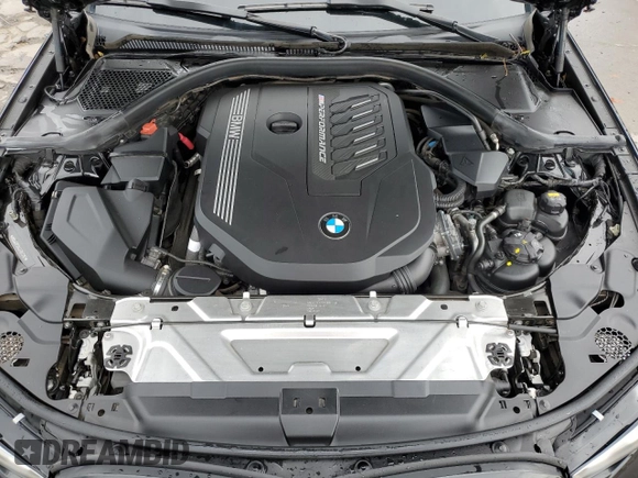 2020 BMW 3 Series M340i with VIN WBA5U7C04LFH57287, listed as a Copart auction lot 50228085 with 39,469 mi miles and Salvage Title. Bid and sale history available at carsss.com. Image 11.