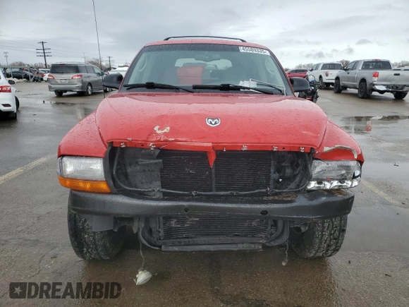 2001 Dodge Durango z VIN 1B4HS28N41F514423, wystawiony jako Copart lot #45589335 z przebiegiem 52 124 mil mil oraz Szkoda całkowita • Salvage title. Historia ofert i sprzedaży dostępna na DreamBid. Obrazek 5.