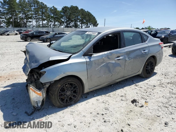 2014 Nissan Sentra S with VIN 3N1AB7AP7EY337381, listed as a Copart auction lot 54129985 with 187,972 mi miles and Salvage Title. Bid and sale history available at DreamBid. Image 1.
