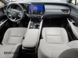 2023 Lexus RX with VIN JTJCHMAAXP2008011, listed as a Copart auction lot 54354375 with 12,571 mi miles and Salvage Title. Bid and sale history available at carsss.com. Image 8.