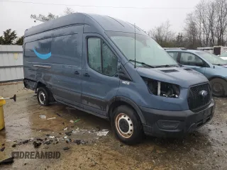 2021 Ford Transit Cargo с VIN 1FTBR3X84MKA97774, выставлен на аукционе Copart как лот 80046504 с пробегом 36 983 миль миль и Списание • Salvage title. История ставок и продаж доступна на DreamBid. Изображение 4.