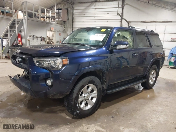 2019 Toyota 4Runner SR5 with VIN JTEBU5JR3K5649591, listed as a IAAI auction lot 41674778 with 67,301 mi miles. Bid and sale history available at carsss.com. Image 17.