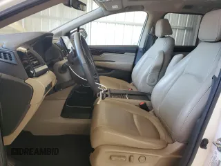 2021 Honda Odyssey Touring with VIN 5FNRL6H89MB018290, listed as a Copart auction lot 55183525 with 77,562 mi miles and Salvage title. Bid and sale history available at DreamBid. Image 7.