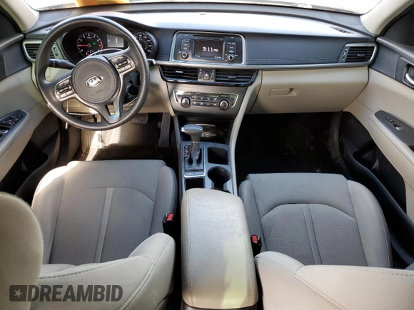 2017 Kia Optima LX with VIN 5XXGT4L32HG156845, listed as a Copart auction lot 76312814 with 124,810 mi miles and Clean Title. Bid and sale history available at carsss.com. Image 8.