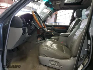 2006 Lexus LX 470 with VIN JTJHT00W964017117, listed as a Copart auction lot 61019524 with 207,767 mi miles and Salvage Title. Bid and sale history available at carsss.com. Image 7.