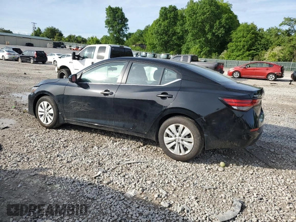 2025 Nissan Sentra S z VIN 3N1AB8BV1SY219311, wystawiony jako Copart lot #56207505 z przebiegiem 11 470 mil mil oraz Szkoda całkowita • Salvage title. Historia ofert i sprzedaży dostępna na DreamBid. Obrazek 2.