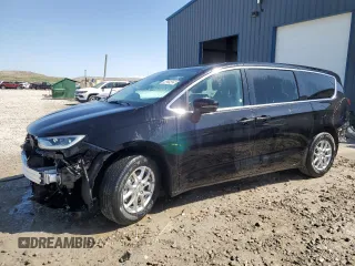 2024 Chrysler Pacifica Touring L with VIN 2C4RC1BG9RR145250, listed as a Copart auction lot 54225425 with 15,620 mi miles and Non Repairable. Bid and sale history available at DreamBid. Image 1.