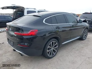 2019 BMW X4 xDrive30i with VIN 5UXUJ3C58KLG55968, listed as a IAAI auction lot 41286393 with 60,785 mi miles. Bid and sale history available at carsss.com. Image 4.