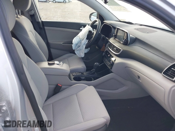 2019 Hyundai Tucson Ultimate with VIN KM8J3CAL7KU901928, listed as a IAAI auction lot 41387537 with 20,448 mi miles. Bid and sale history available at carsss.com. Image 5.