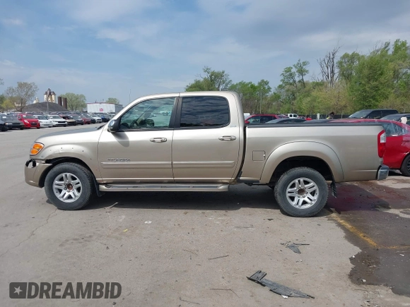 2004 Toyota Tundra SR5 with VIN 5TBET34154S453236, listed as a IAAI auction lot 42034322 with 209,028 mi miles and . Bid and sale history available at carsss.com. Image 14.