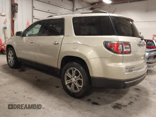 2015 GMC Acadia SLT z VIN 1GKKRSKD0FJ150417, wystawiony jako IAAI lot #41467746 z przebiegiem 155 893 mil mil oraz . Historia ofert i sprzedaży dostępna na DreamBid. Obrazek 3.