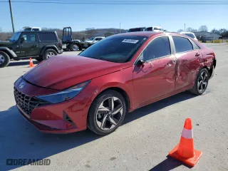 2023 Hyundai Elantra SEL with VIN KMHLS4AG4PU417940, listed as a Copart auction lot 88743985 with NaN miles and Salvage Title. Bid and sale history available at carsss.com. Image 1.