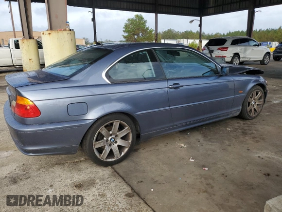 2000 BMW 3 Series 323Ci with VIN WBABM3345YJN62203, listed as a Copart auction lot 78399424 with 150,913 mi miles and Salvage Title. Bid and sale history available at DreamBid. Image 3.