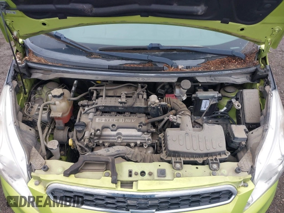 2013 Chevrolet Spark LT with VIN KL8CF6S94DC500976, listed as a IAAI auction lot 41943202 with 81,919 mi miles and . Bid and sale history available at DreamBid. Image 10.