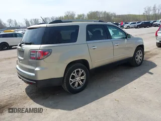 2015 GMC Acadia SLT z VIN 1GKKRSKD2FJ158888, wystawiony jako IAAI lot #42116752 z przebiegiem 156 778 mil mil oraz . Historia ofert i sprzedaży dostępna na DreamBid. Obrazek 4.