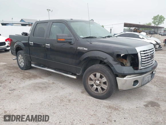 2012 Ford F-150 XL with VIN 1FTFW1CF4CKE17600, listed as a IAAI auction lot 42120211 with 202,613 mi miles. Bid and sale history available at carsss.com. Image 1.