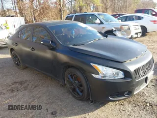 2012 Nissan Maxima SV with VIN 1N4AA5AP0CC835082, listed as a IAAI auction lot 40954432 with 132,247 mi miles and . Bid and sale history available at DreamBid. Image 1.
