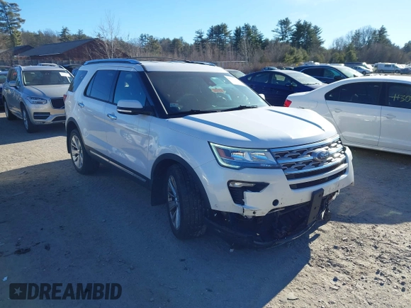 2018 Ford Explorer Limited with VIN 1FM5K8F8XJGC89145, listed as a IAAI auction lot 41277839 with 91,243 mi miles and . Bid and sale history available at carsss.com. Image 1.