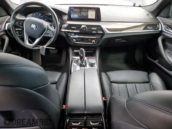 2019 BMW 5 Series 530i with VIN WBAJA5C50KBX49102, listed as a Copart auction lot 50745595 with 80,410 mi miles and Salvage Title. Bid and sale history available at carsss.com. Image 8.