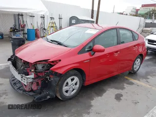 2010 Toyota Prius II with VIN JTDKN3DU8A0053023, listed as a IAAI auction lot 42077954 with 153,657 mi miles. Bid and sale history available at carsss.com. Image 2.