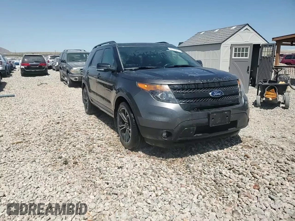 2015 Ford Explorer Sport с VIN 1FM5K8GT9FGB50070, выставлен на аукционе Copart как лот 61179615 с пробегом 106 864 миль миль и Чистый • Clean title. История ставок и продаж доступна на DreamBid. Изображение 13.