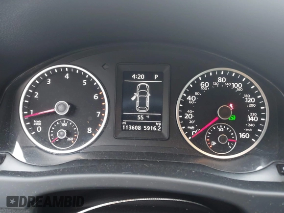 2017 Volkswagen Tiguan S with VIN WVGBV7AX5HK028788, listed as a IAAI auction lot 41699615 with 113,608 mi miles and . Bid and sale history available at DreamBid. Image 7.