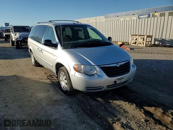 2006 Chrysler Town & Country LWB Touring with VIN 2A4GP54L46R897957, listed as a Copart auction lot 81334874 with 109,650 mi miles and Salvage Title. Bid and sale history available at carsss.com. Image 12.