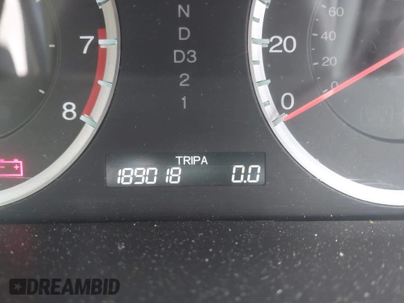 2009 Honda Accord LX-P z VIN 1HGCP26469A079617, wystawiony jako IAAI lot #42135919 z przebiegiem 189 018 mil mil oraz . Historia ofert i sprzedaży dostępna na DreamBid. Obrazek 7.
