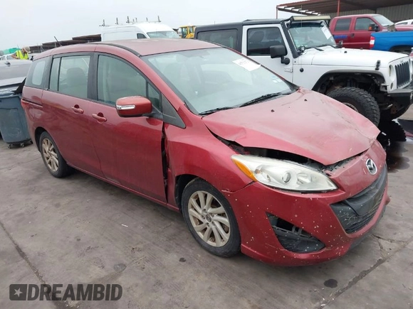 2013 Mazda 5 Sport z VIN JM1CW2BL7D0151003, wystawiony jako IAAI lot #41953272 z przebiegiem 106 624 mil mil oraz . Historia ofert i sprzedaży dostępna na DreamBid. Obrazek 1.
