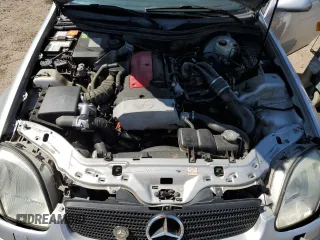 1998 Mercedes-Benz SLK 230/320 with VIN WDBKK47F9WF057337, listed as a Copart auction lot 65023905 with 243,917 mi miles and Salvage title. Bid and sale history available at DreamBid. Image 11.