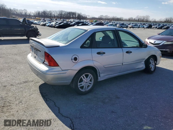 2000 Ford Focus SE with VIN 1FAFP3435YW340772, listed as a Copart auction lot 45588045 with 170,349 mi miles and Salvage Title. Bid and sale history available at carsss.com. Image 3.