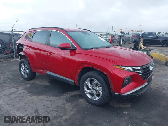 2022 Hyundai Tucson SEL z VIN 5NMJBCAE6NH036051, wystawiony jako IAAI lot #42257485 z przebiegiem 36 642 mil mil oraz . Historia ofert i sprzedaży dostępna na DreamBid. Obrazek 1.