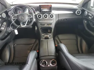 2016 Mercedes-Benz C 300 with VIN 55SWF4JBXGU104229, listed as a Copart auction lot 51165555 with 148,909 mi miles and Salvage Title. Bid and sale history available at carsss.com. Image 8.