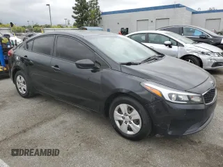 2017 Kia Forte LX with VIN 3KPFK4A72HE132834, listed as a Copart auction lot 53618005 with 122,993 mi miles and Salvage Title. Bid and sale history available at carsss.com. Image 4.
