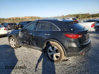 2010 Infiniti FX with VIN JN8AS1MU0AM800328, listed as a Copart auction lot 46993445 with 201,409 mi miles and Salvage title. Bid and sale history available at DreamBid. Image 2.