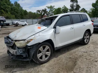 2011 Toyota Highlander Limited with VIN 5TDDK3EH2BS065699, listed as a Copart auction lot 57213085 with 250,015 mi miles and Salvage title. Bid and sale history available at DreamBid. Image 1.