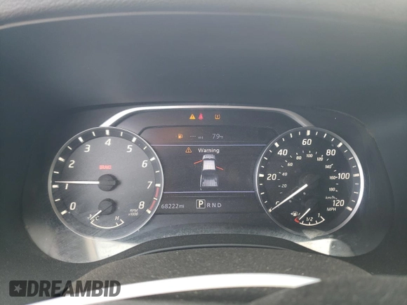 2022 Nissan Frontier Pro-X with VIN 1N6ED1EJ0NN636751, listed as a Copart auction lot 61053585 with 68,222 mi miles and Salvage title. Bid and sale history available at DreamBid. Image 9.