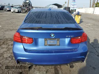 2013 BMW 3 Series 335i with VIN WBA3A9C57DF475179, listed as a Copart auction lot 43170245 with 128,589 mi miles and Salvage Title. Bid and sale history available at carsss.com. Image 6.