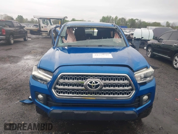 2017 Toyota Tacoma SR5 with VIN 5TFCZ5AN5HX104657, listed as a IAAI auction lot 41937797 with 116,320 mi miles and . Bid and sale history available at carsss.com. Image 6.