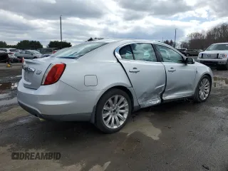 2010 Lincoln MKS EcoBoost with VIN 1LNHL9FT0AG606161, listed as a Copart auction lot 51686965 with 143,188 mi miles and Salvage Title. Bid and sale history available at DreamBid. Image 3.