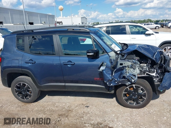2023 Jeep Renegade Trailhawk with VIN ZACNJDC19PPP70231, listed as a IAAI auction lot 42236217 with 30,880 mi miles and . Bid and sale history available at DreamBid. Image 13.