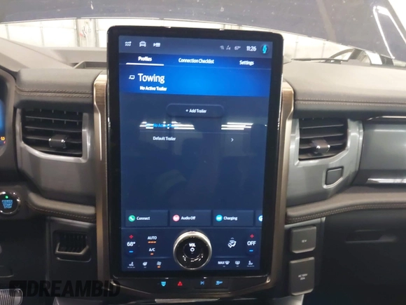 2023 Ford F-150 Lightning Pro with VIN 1FTVW1EL4PWG22900, listed as a IAAI auction lot 42139391 with 6,569 mi miles and . Bid and sale history available at DreamBid. Image 19.