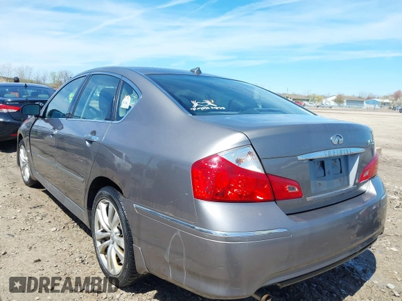 2008 Infiniti M with VIN JNKAY01F28M652136, listed as a IAAI auction lot 42096441 with Not Provided miles. Bid and sale history available at carsss.com. Image 3.