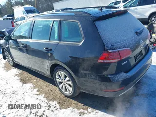 2018 Volkswagen Golf SportWagen S with VIN 3VW117AU6JM753197, listed as a IAAI auction lot 41328991 with 142,476 mi miles. Bid and sale history available at carsss.com. Image 3.