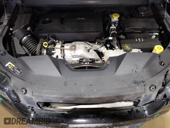 2021 Jeep Cherokee 80th Anniversary with VIN 1C4PJMMN7MD173229, listed as a Copart auction lot 59854295 with 31,419 mi miles and Salvage title. Bid and sale history available at DreamBid. Image 12.