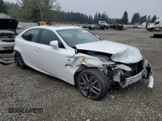 2015 Lexus IS 350 with VIN JTHCE1D29F5006227, listed as a Copart auction lot 87866325 with 106,325 mi miles and Salvage title. Bid and sale history available at DreamBid. Image 4.