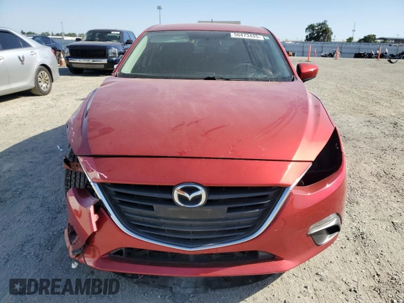 2014 Mazda 3 i Sport with VIN 3MZBM1K71EM113048, listed as a Copart auction lot 56473445 with 77,258 mi miles and Salvage title. Bid and sale history available at DreamBid. Image 5.