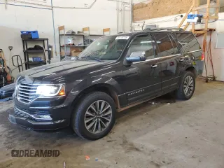 2015 Lincoln Navigator z VIN 5LMJJ2JTXFEJ06353, wystawiony jako Copart lot #56118735 z przebiegiem 149 835 mil mil oraz Szkoda całkowita • Salvage title. Historia ofert i sprzedaży dostępna na DreamBid. Obrazek 1.